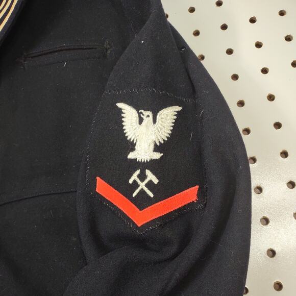 Vintage WWII Navy Crackerjack Pullover, Size Small - Picture 9 of 10